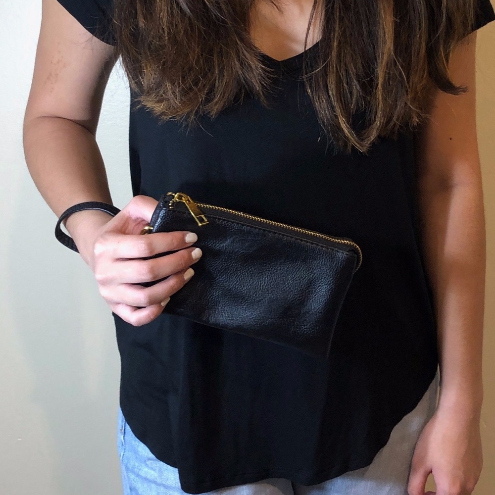 Black Leather Wallet